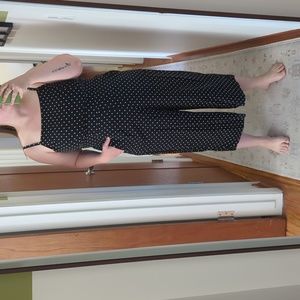 Old navy polka dot jumpsuit
